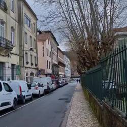 Eine Strasse in Sintra.