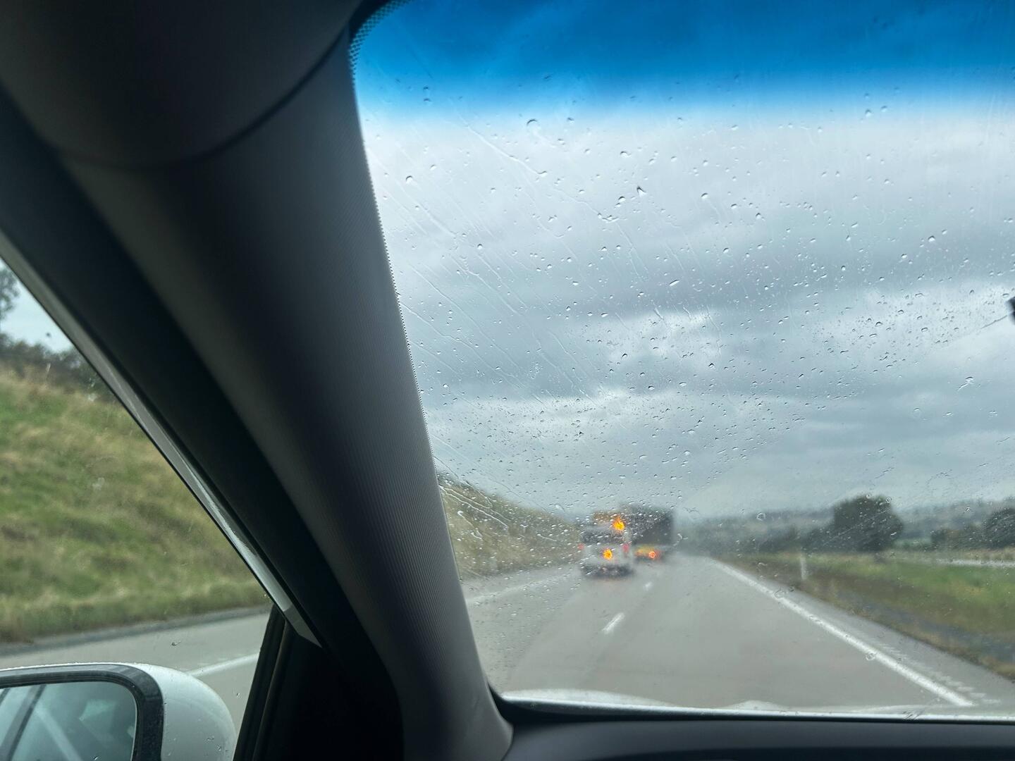 One of the five trucks.