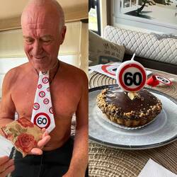 ..kleines Törtchen, kleines Geschenk, aber ein großartiger Morgen mit der Liebe meines Lebens ❤️🥳