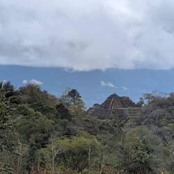 The acropolis from afar