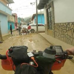 Listen closely towards the end: "gringo!"