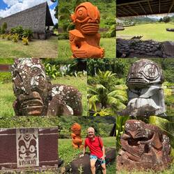 Tiki's and Moai's are everywhere