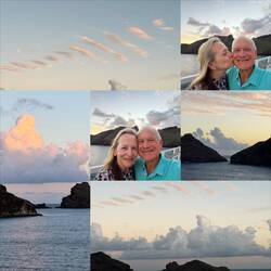 A lovely sunset forming