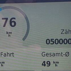 Jubiläum: in 11 Monaten 50'000 km🤣👍🙏