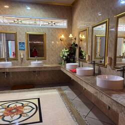 It is indeed a Very Clean Bathroom!