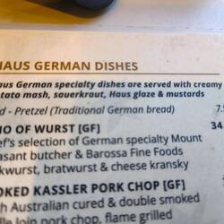 ... mit Stock und Sauerkraut