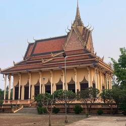 Right across from our guesthouse