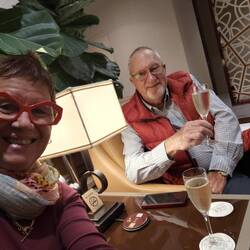 And champagne was in order