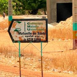 Werbung für eine Krankenversicherung 😳
