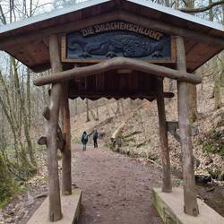 Einstieg in die Drachenschlucht