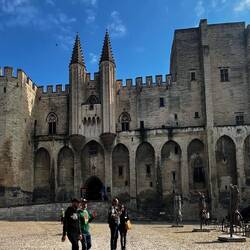 Papstpalast, zu groß für 1 Foto