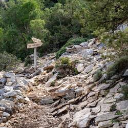 Und noch weiter hinauf...