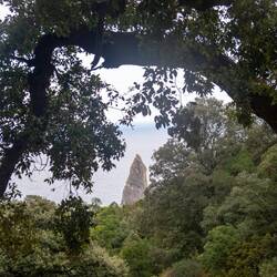 Erster Blick auf die Felsnadel