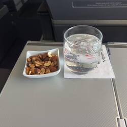 Warmed nuts to start.