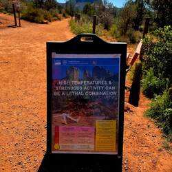 Ha! Normally don't have this issue in March, since Sedona temps are 15° cooler than Phoenix.