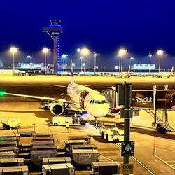 Der A321neo wird startbereit gemacht