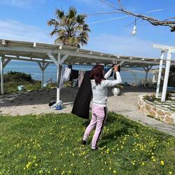 Zwischendurch noch ein bisserl Wäsche waschen und trocknen 😊