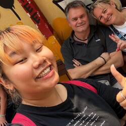 Unsere Reiseleiterin Ly