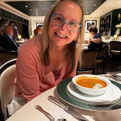 Lobster Bisque with BRANDY..lots of brandy