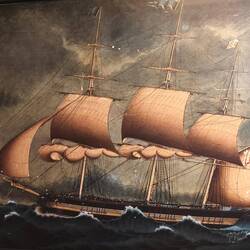 mit dem Schiff Zebra kamen die ersten Einwanderer aus Preussen 1838 hier an
