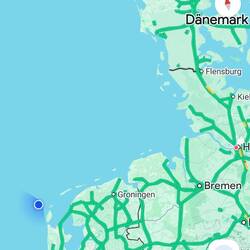 Jetzt vor der Küste Hollands