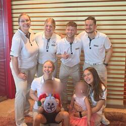 Das Kinderbetreuungsteam, sehr beliebt