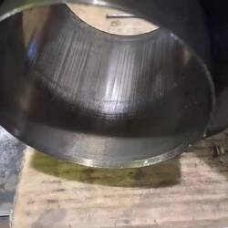 A nicely scratched barrel.