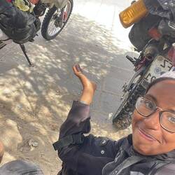 Always smiling, RidingKismet