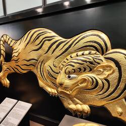 Viel fotografieren durfte man drinnen nicht,...