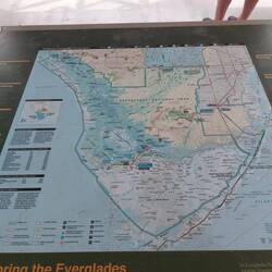 Die Ausdehnung des Parks.