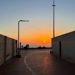 Auf dem Weg zum Sonnenuntergang 🌅