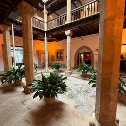 Museum courtyard