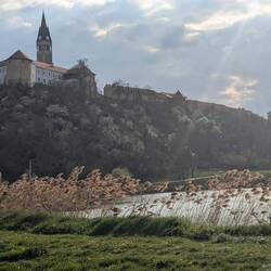 Church and monastery on the hill over Ilok