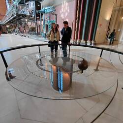 Focaults pendulum - confirmation that the world rotates on its axis