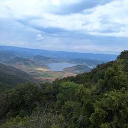 Nochmal ein Blick auf den Stausee