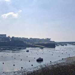 Le Conquet von Kermorvan gesehen