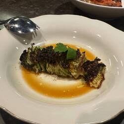 Kraut mit Speck vom Grill