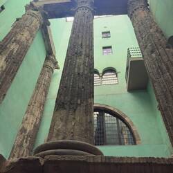 Temple of Augustus, Gothic Quarter.