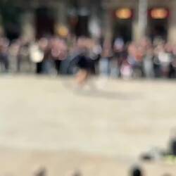 An Argentinian street performer.
