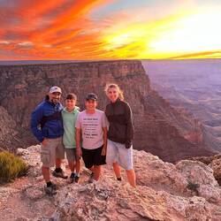 Grandiose Stimmung am Grand Canyon