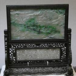 Jadelandschaft aus der Qing-Dynastie