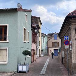 Les petites rues colorées d'Issoire