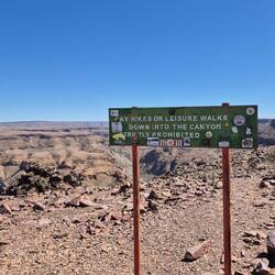 Man könnte runter laufen. Im Winter. Wenn man wollte.