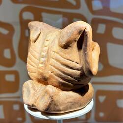 Statuetta rappresentante la vita e la morte