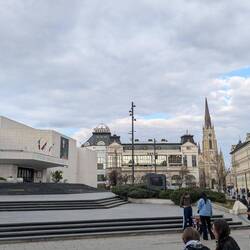 National Theatre on the left