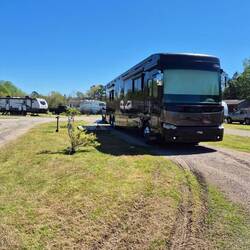 Campsite at the stop over