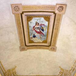 Ceiling in the ticket office ... MIBdM — Bologna, Italy.