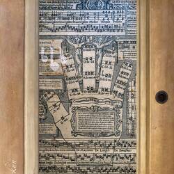 In the entry to the museum wing ... Palazzo Sanguinetti ... MIBdM — Bologna, Italy.