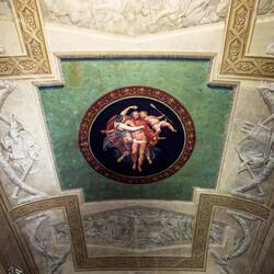 Sala di Enea ceiling detail ... Palazzo Sanguinetti ... MIBdM — Bologna,