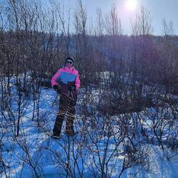 Ein Schimmer von Nordlichter auch am Tag